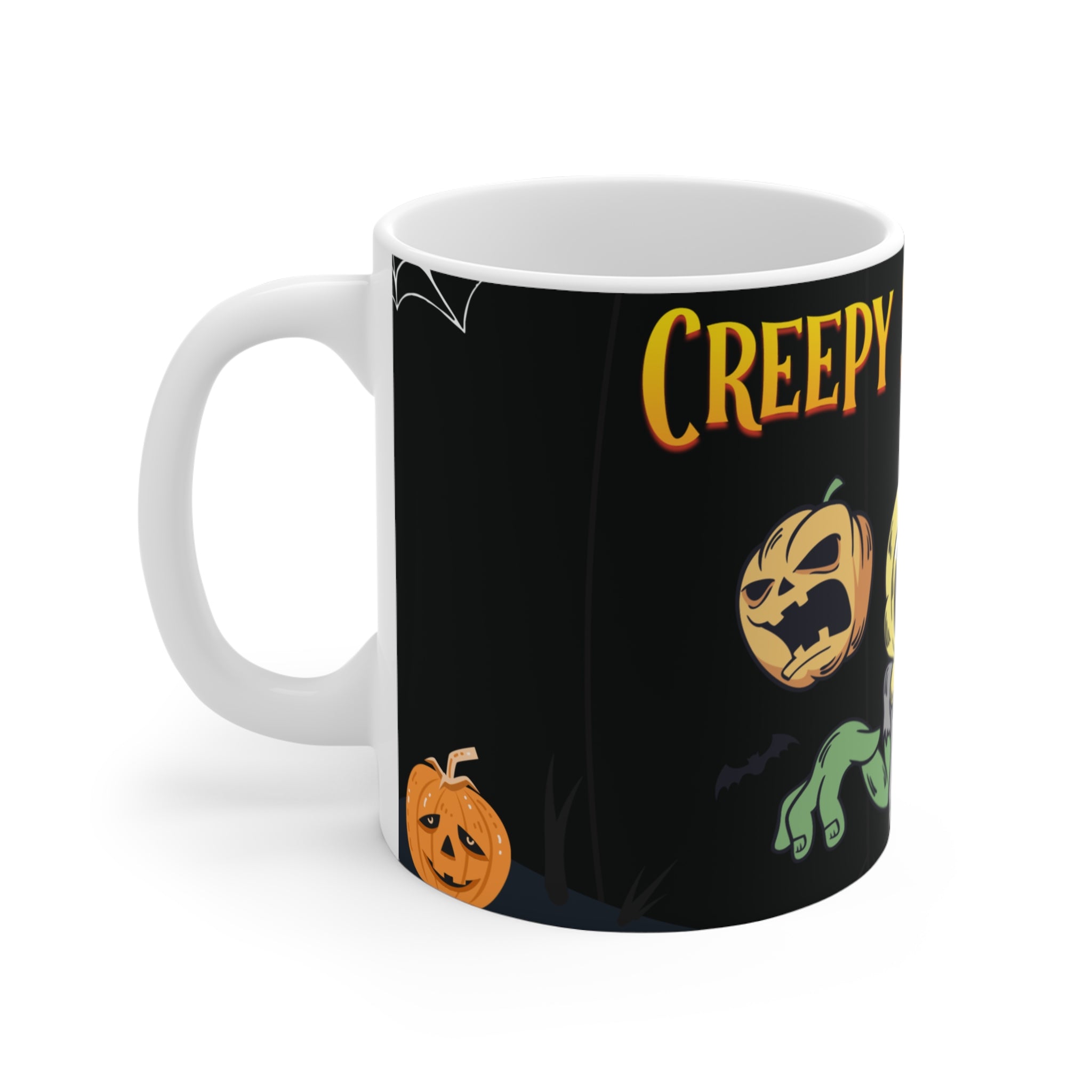 Creepy Skeletons Halloween | Spooky Night Fun | Mug